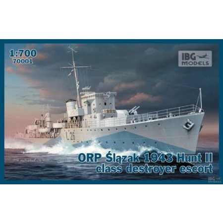 IBG 70001 - ORP Ślązak 1943 niszczyciel eskortowy klasy Hunt II - 1:700
