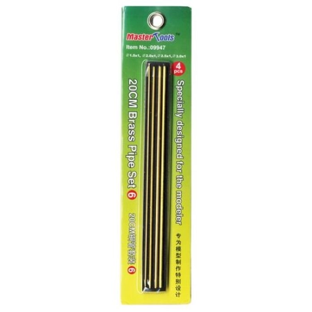TRUMPETER 09947 - 20 cm brass pipe set - 6