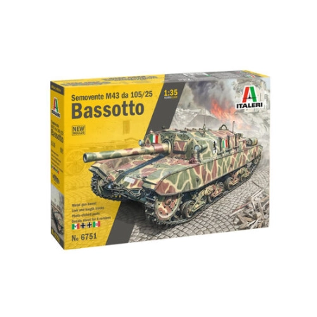 Italeri 6751 - Semovente M43 „Bassotto”