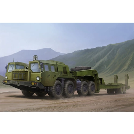 TRUMPETER 01056 - MAZ-7410 z naczepą CHMZAP-5247G - 1:35