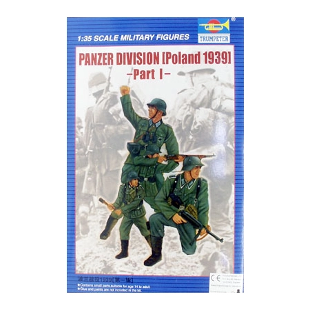 TRUMPETER 00402 - Figurki - Panzer Division - Poland 1939 Part 1 - 1:35