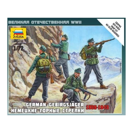 Zvezda 6154 - Niemieccy Gebirgsjäger