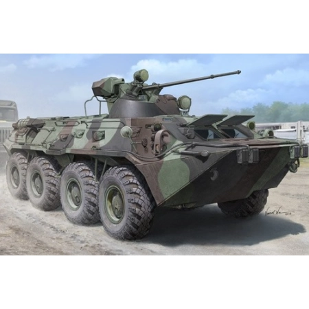 TRUMPETER 01595 - Transporter opancerzony BTR-80A APC - 1:35