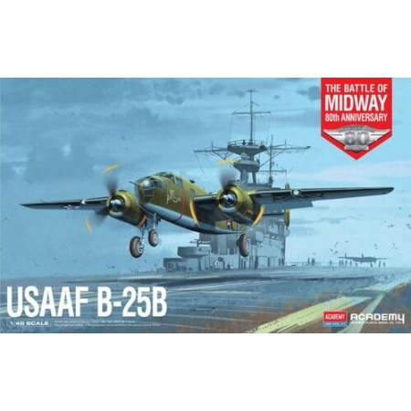 Academy 12336 - USAAF B-25B The Battle of Midway 80th Ann. - 1:48