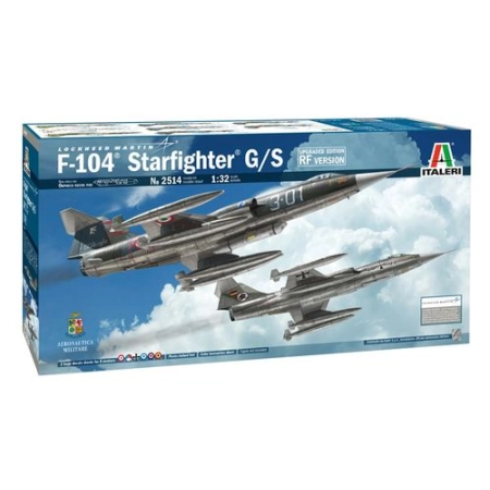 Italeri 2514 - F-104 Starfighter G/S (ulepszenie RF)