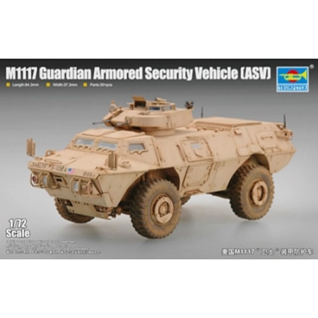 TRUMPETER 07131-  M1117 Guardian Armored Security Vehicle (ASV) - 1:72