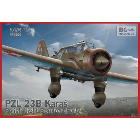 IBG 72506 - PZL.23B Karaś - Polish Light Bomber (Early production)  - 1:72
