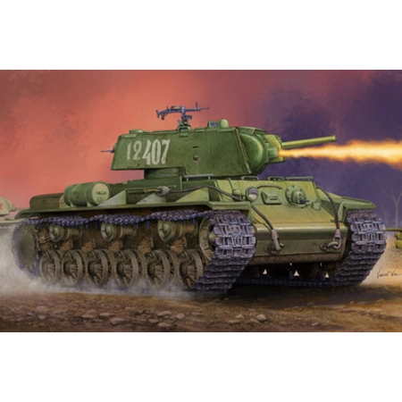 TRUMPETER 01568 - Ciężki czołg KV-8S Welded turret - 1:35