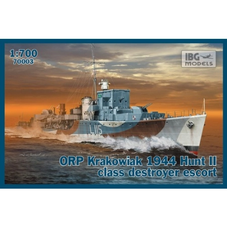 IBG 70003 - ORP Kakowiak 1944 niszczyciel eskortowy klasy Hunt II - 1:700