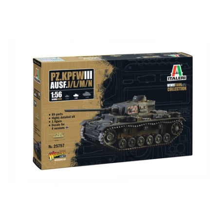 Italeri 25757 - Pz. Kpfw. III Ausf. J//L/M/N