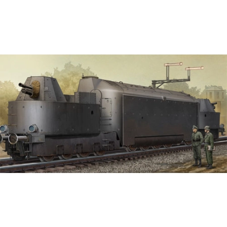 TRUMPETER 00223 - Niemiecki ciężki pancerny wagon motorowy nr. 16 - 1:35