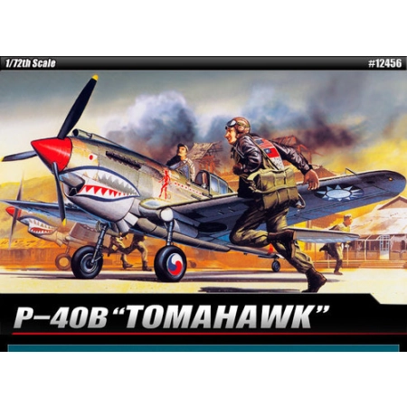 Academy 12456 - P-40B 1:72.
