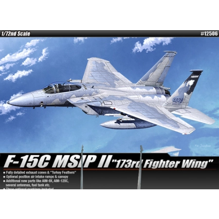 Academy 12506 - F-15C MSIP II 173rd Fighter Wing 1:72.