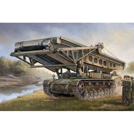 TRUMPETER 00390 - Czołg PzKpfw IV Brückenleger IV - 1:35