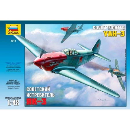 Zvezda 4814 - YAK-3 Radziecki myśliwiec z II wojny światowej