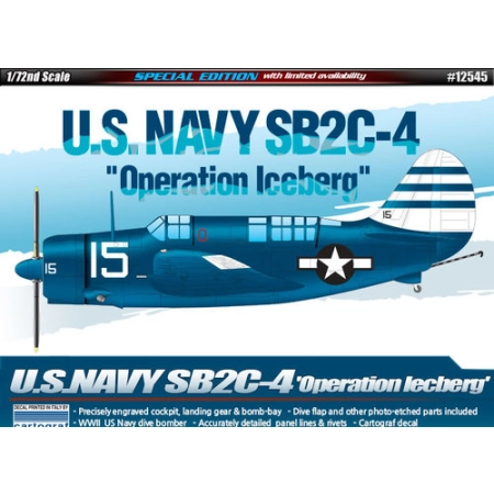 Academy 12545 - SB2C-4 US Navy Operation Iceberg 1:72.