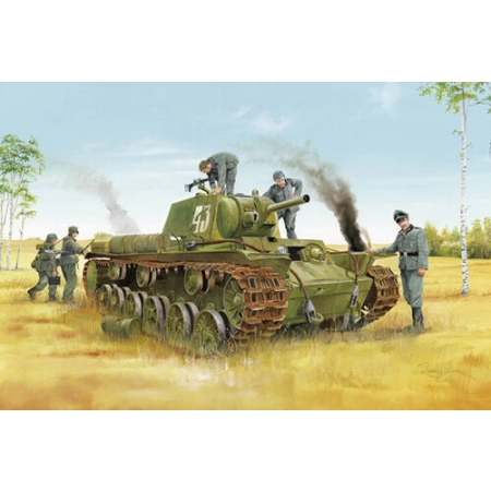 TRUMPETER 01565 - Ciężki czołg KV-8 - 1:35