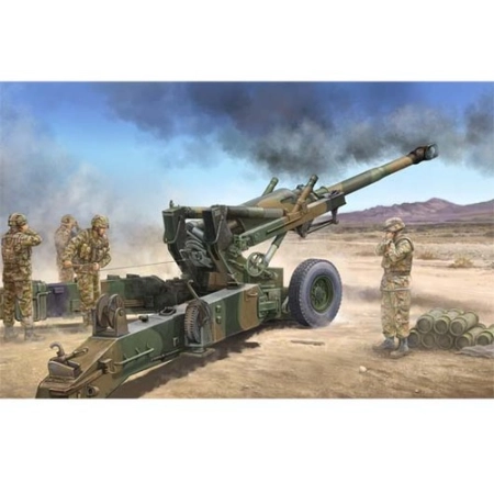 TRUMPETER 02306 - US M198 155mm Medium Towed Howitzer (early version) - 1:35