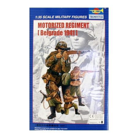 TRUMPETER 00403 - Figurki - Motorized Regiment - Belgrad 1941 - 1:35