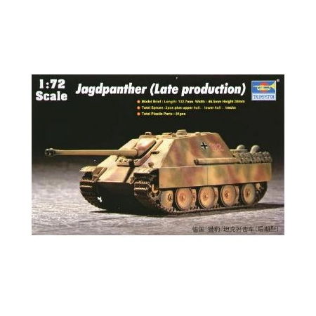 TRUMPETER 07272 - Jagdpanzer V „Jagdpanther” (late production) - 1:72