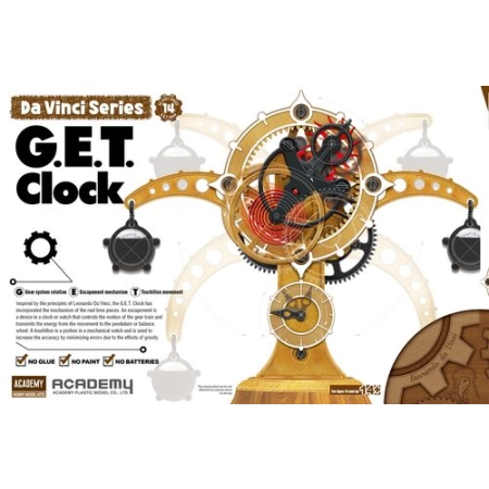Academy 18185 - Maszyny Leonardo da Vinci - Tourbillon Clock