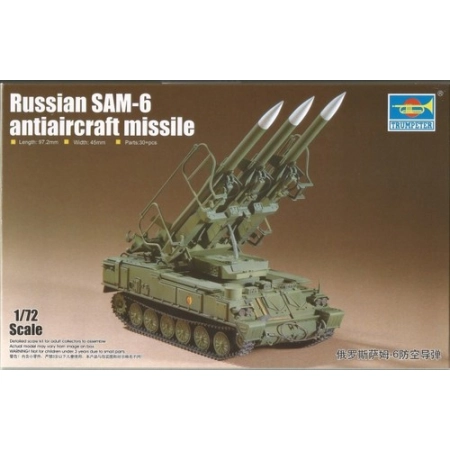 TRUMPETER 07109 - Russian SAM-6 antiaircraft missile - 1:72