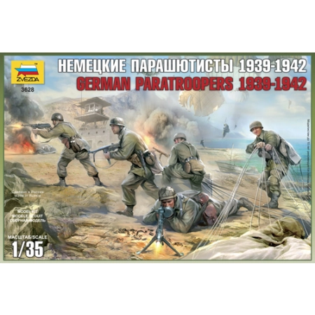 Zvezda 3628 - Niemieccy spadochroniarze