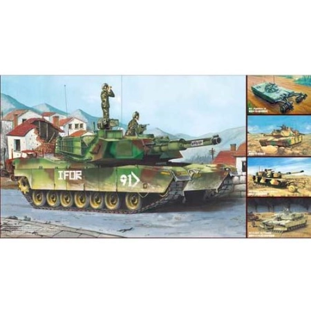 TRUMPETER 01535 - M1A1/A2 Abrams 5 in 1 - 1:35