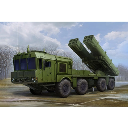 TRUMPETER 01068 - Wyrzutnia rakiet 9A53 Uragan-1M MLRS (Tornado-s) - 1:35