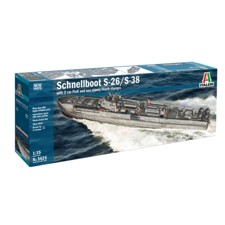 Italeri 5625 - Schnellboot S-26/S-38