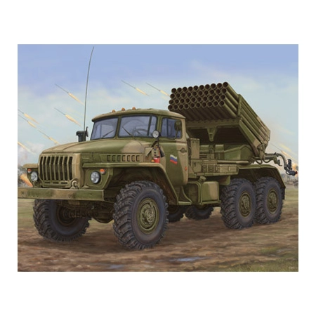 TRUMPETER 01014 - Russian BM-21 Hail Mal A1 -Late - 1:35