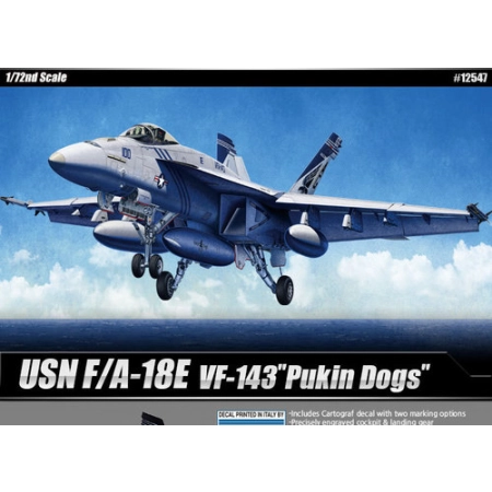 Academy 12547 - USN F/A-18E VFA-143 Pukin Dogs 1:72.