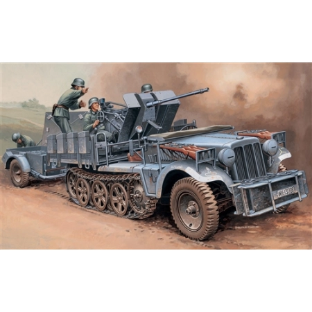 Italeri 6395 - Sd. Kfz. 10/4 z FlaK 30
