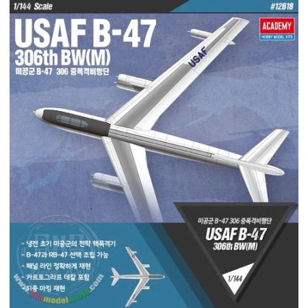 Academy 12618 - B-47 USAF 1:144.