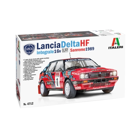 Italeri 4712 - Delta HF Integrale Sanremo 1989