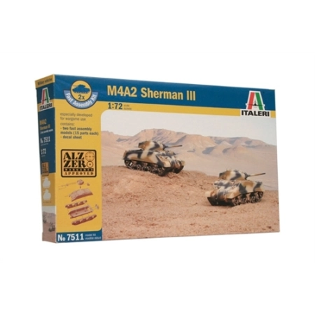 Italeri 7511 - M4A2 Sherman III