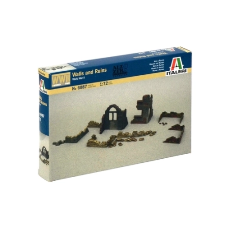 Italeri 6087 - Mury i ruiny