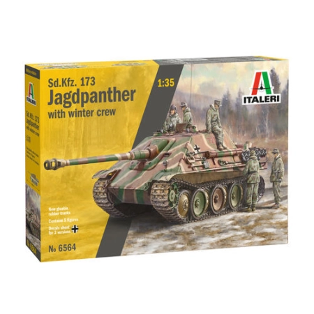 Italeri 6564 - Jagdpanther z zimową załogą