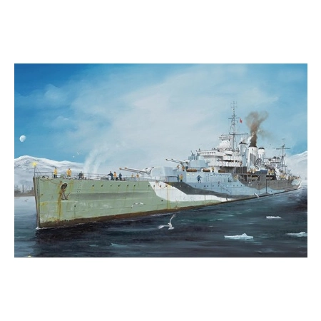 TRUMPETER 05352 - Krążownik HMS Kent - 1:350
