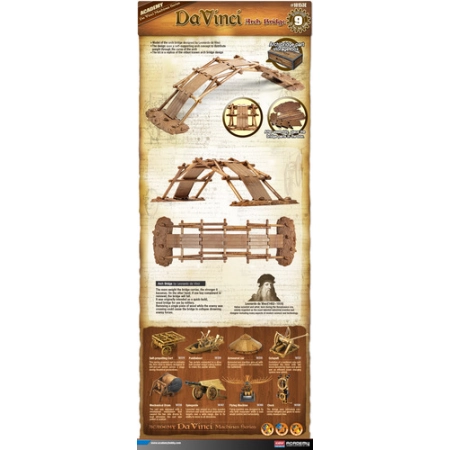 Academy 18153 - Maszyny Leonardo da Vinci - Most