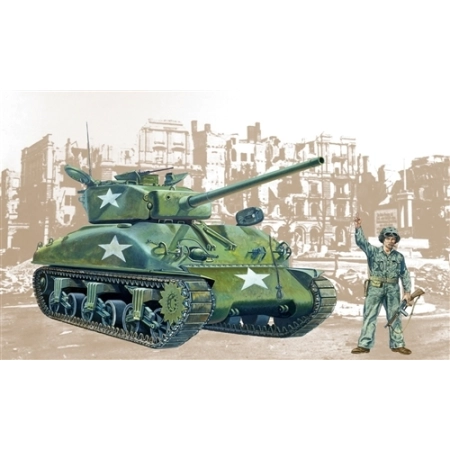Italeri 225 - Czołg M4 A1 Sherman