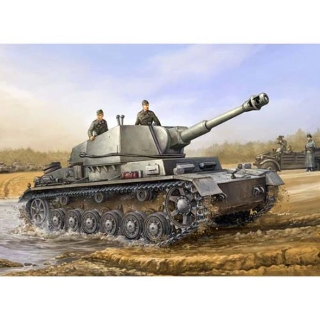 TRUMPETER 00374 - Działo samobieżne IVb für 105 mm leFH 18/1(Sf) (Sd.Kfz 165/1) - 1:35