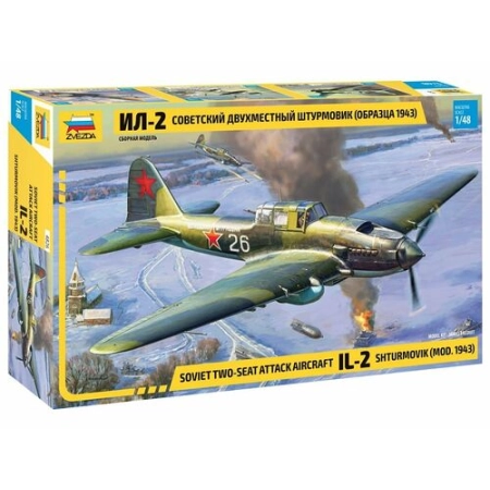 Zvezda 4826 - IL-2 Stormovik mod.1943