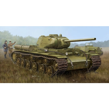 TRUMPETER 01567 - Ciężki czołg KV-1S/85 - 1:35