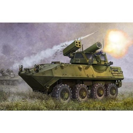 TRUMPETER 00393 - USMC LAV-AD light armored vehicle- Air Defense - 1:35