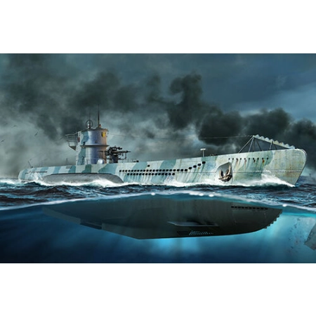 TRUMPETER 05912 - DKM Type VII-C U-boat - 1:144