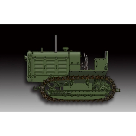 TRUMPETER 07112 - Ciągnik gąsienicowy ChTZ S-65 Stalinets - 1:72
