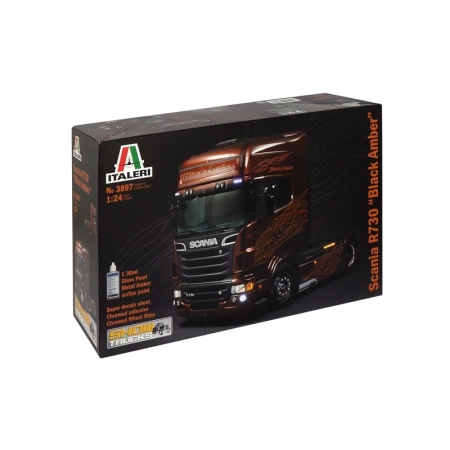 Italeri 3897 - Scania R730 Black Amber