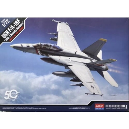 Academy 12567 - USN F/A-18F VFA-2 Bounty Hunters - 1:72.