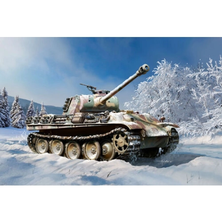 Academy 13529 - Pz.Kpfw.V Panther Ausf.G Ver.Early (MAGDA malowanie powstańcze) - 1:35